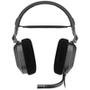 Headset Gamer Corsair HS80 Premium, RGB, Surround, Dolby 7.1, Drivers 50mm, Preto - CA-9011237-NA