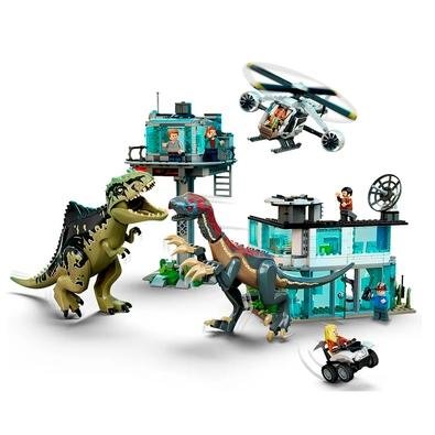 LEGO Jurassic World - O ESPINOSSAURO PEGOU O CELULAR 