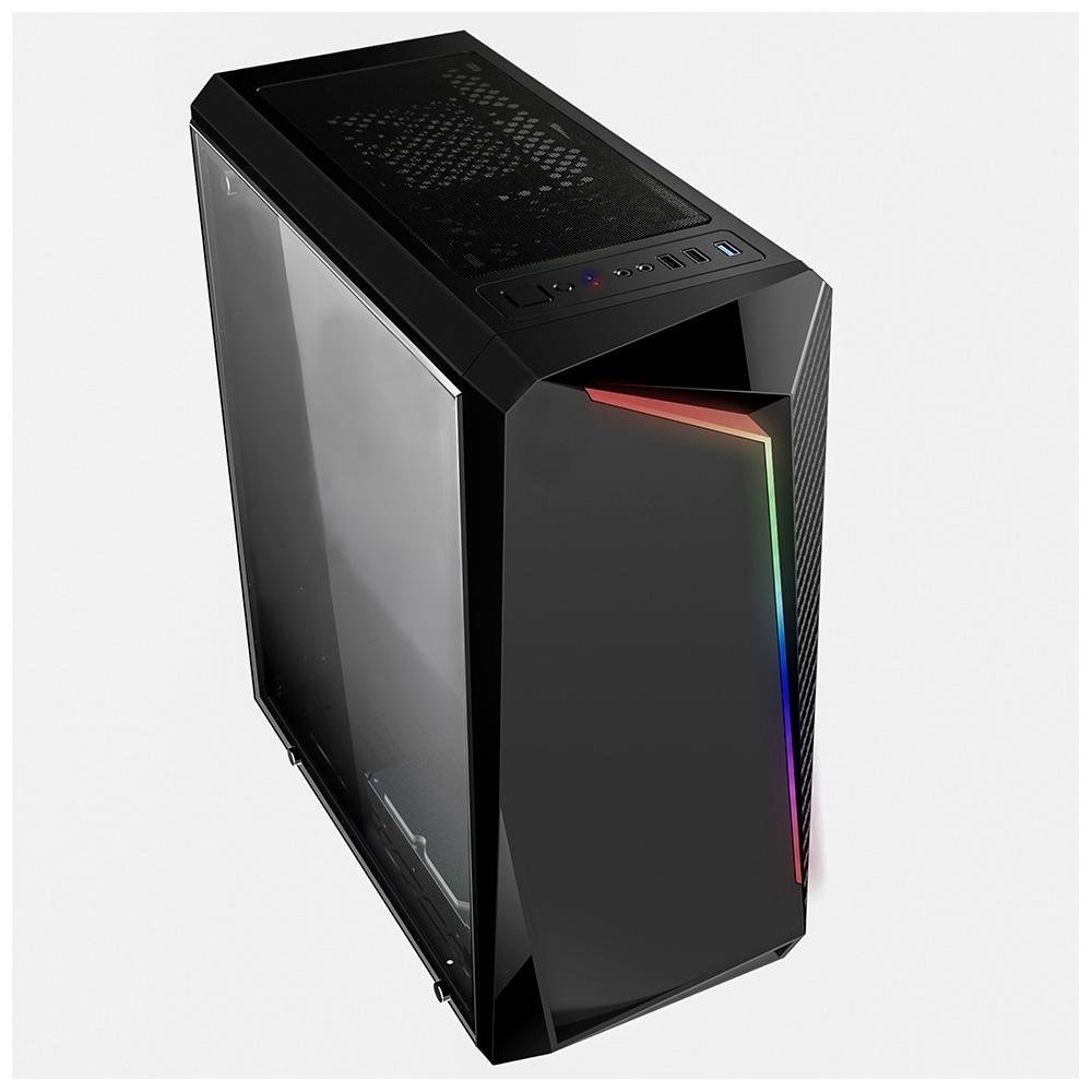 PC Gamer Fácil AMD Ryzen 5-5600G, RGB, 16GB RAM, SSD 480GB, Linux, Preto - 18343 PC Gamer Fácil AMD Ryzen 5-5600G, RGB, 16GB RAM, SSD 480GB, Linux, Preto - 18343