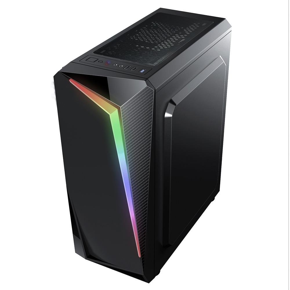 PC Gamer Fácil AMD Ryzen 5-5600G, RGB, 16GB RAM, SSD 480GB, Linux, Preto - 18343 PC Gamer Fácil AMD Ryzen 5-5600G, RGB, 16GB RAM, SSD 480GB, Linux, Preto - 18343