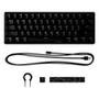 Teclado Mecânico Gamer HyperX HX 60 Alloy Origins AQU, Layout 60%, US, Preto - 56R61AA#ABA