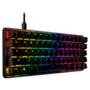 Teclado Mecânico Gamer HyperX HX 60 Alloy Origins AQU, Layout 60%, US, Preto - 56R61AA#ABA