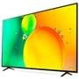 Smart TV LG 86 4K NanoCell 86NANO75, NVIDIA GeForce NOW, 4x HDMI, 2 USB, ThinQAI, Smart Magic, Google Assistente, Alexa, Preto - 86NANO75SQA