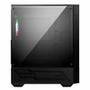 Gabinete Gamer MSI Mag Forge, 1x Fan ARGB, Vidro Lateral Temperado, Preto - 111R