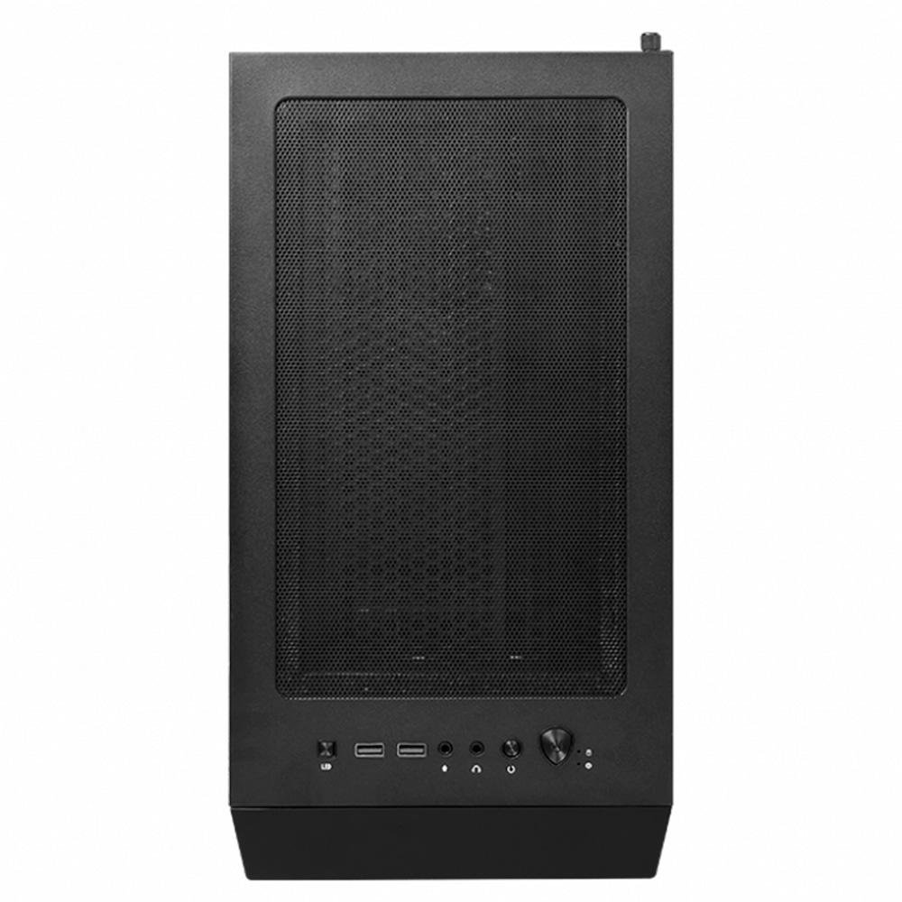 Gabinete Gamer MSI Mag Forge, 1x Fan ARGB, Vidro Lateral Temperado, Preto - 111R Gabinete Gamer MSI Mag Forge, 1x Fan ARGB, Vidro Lateral Temperado, Preto - 111R