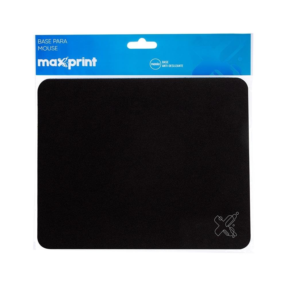 Mousepad Maxprint, Pequeno, 220x178mm, Preto - 603579