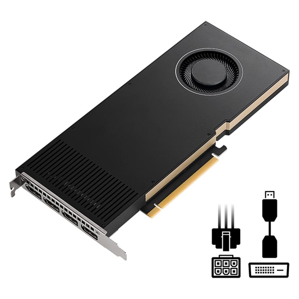 グラフィックボード・グラボ・ビデオカード NVIDIA RTX A4000 (PCIExp 16GB) Placa de Vídeo Quadro RTX A4000 PNY NVIDIA | KaBuM!