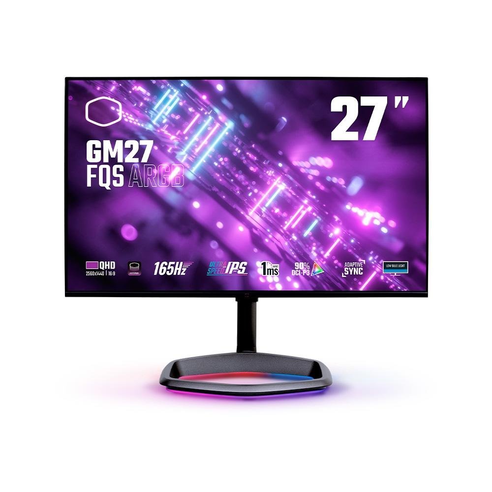 27インチ 165Hz 2K QHD モニター Monitor Gamer Cooler Master 27 ARGB | KaBuM!