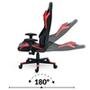 Cadeira Gamer XT Racer Speed Series, Até 120kg, Com Almofadas, Reclinável, Descanso de Braço 2D, Preto e Vermelho - XTS140