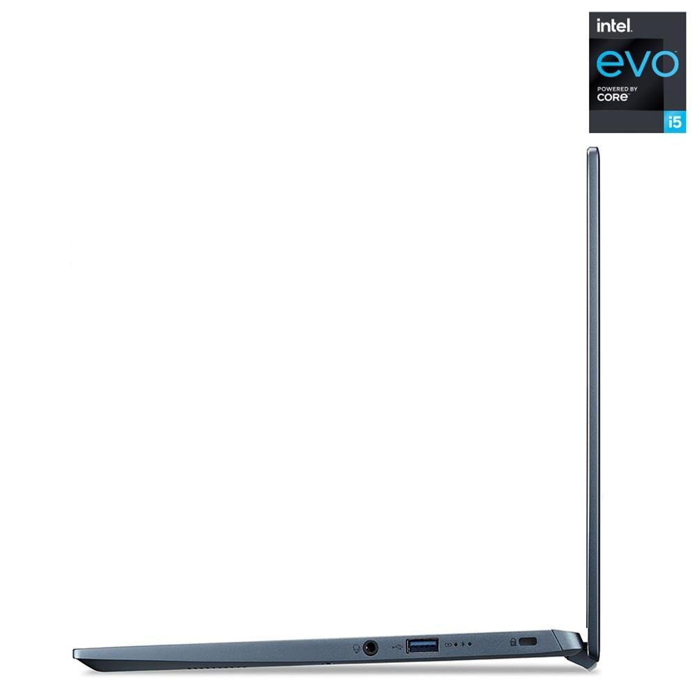 Notebook Acer Swift 3 Intel Core i5-1135G7 EVO, 16GB RAM, SSD 512GB, 14" FHD, Win11 Home, Azul - SF314-511-56UR
