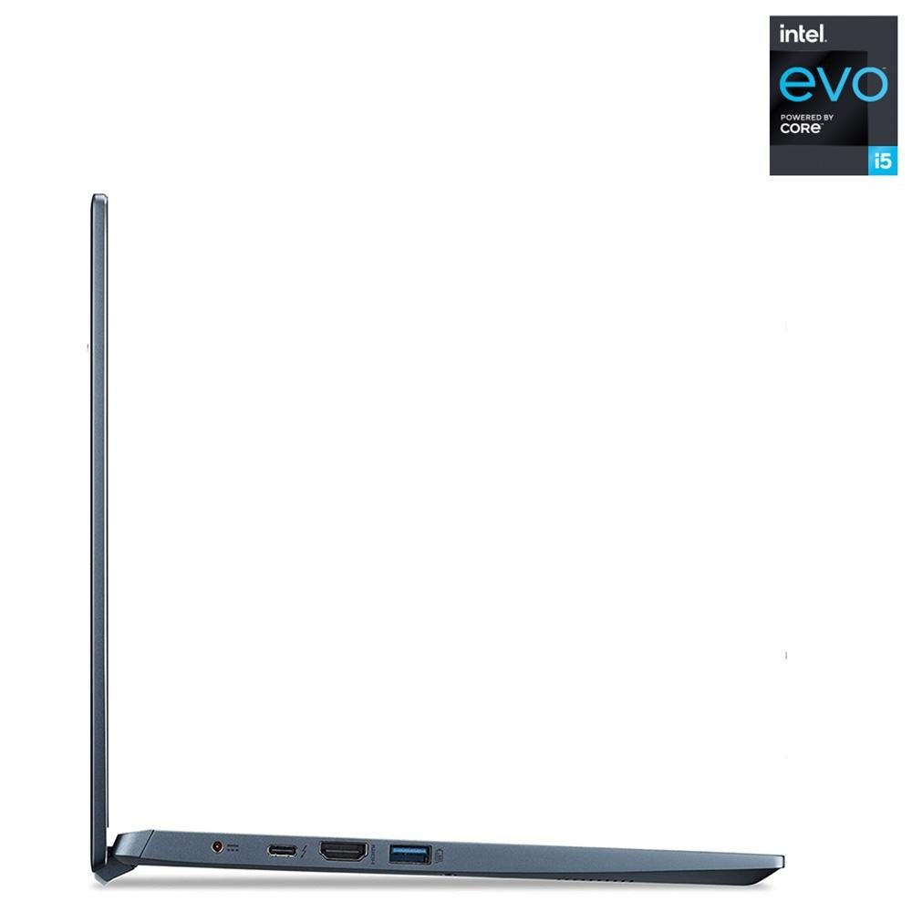 Notebook Acer Swift 3 Intel Core i5-1135G7 EVO, 16GB RAM, SSD 512GB, 14" FHD, Win11 Home, Azul - SF314-511-56UR