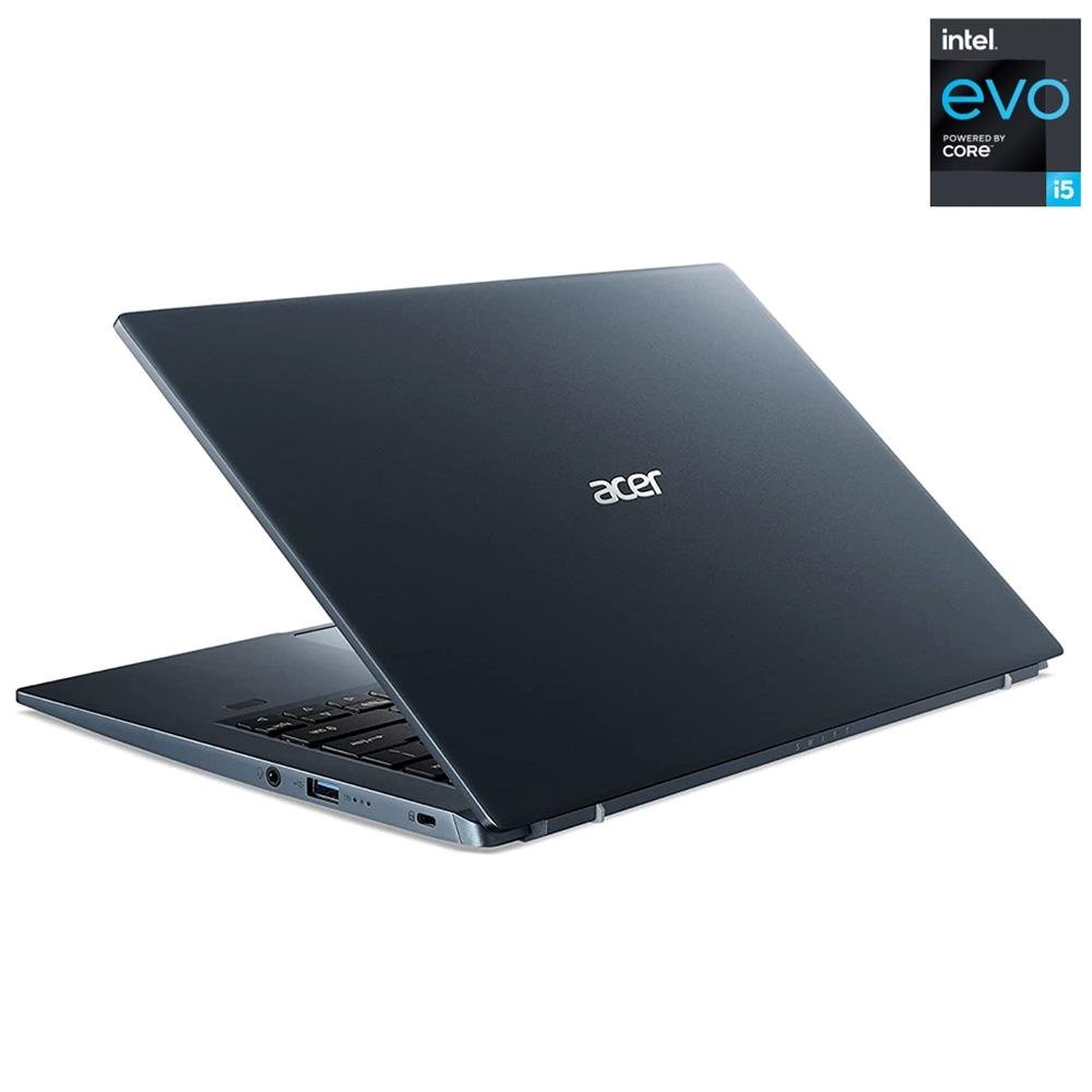 Notebook Acer Swift 3 Intel Core i5-1135G7 EVO, 16GB RAM, SSD 512GB, 14" FHD, Win11 Home, Azul - SF314-511-56UR