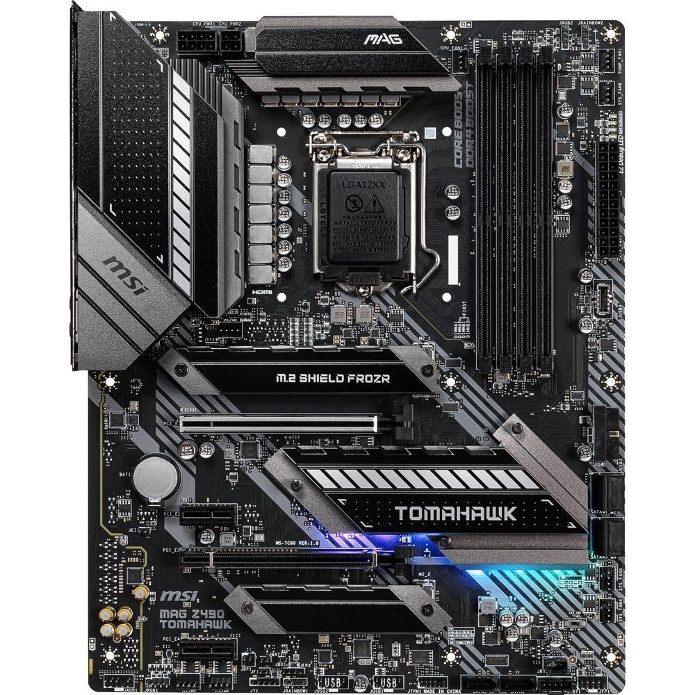Processador Intel Core i7-10700K, LGA 1200 + Placa-mãe MSI
