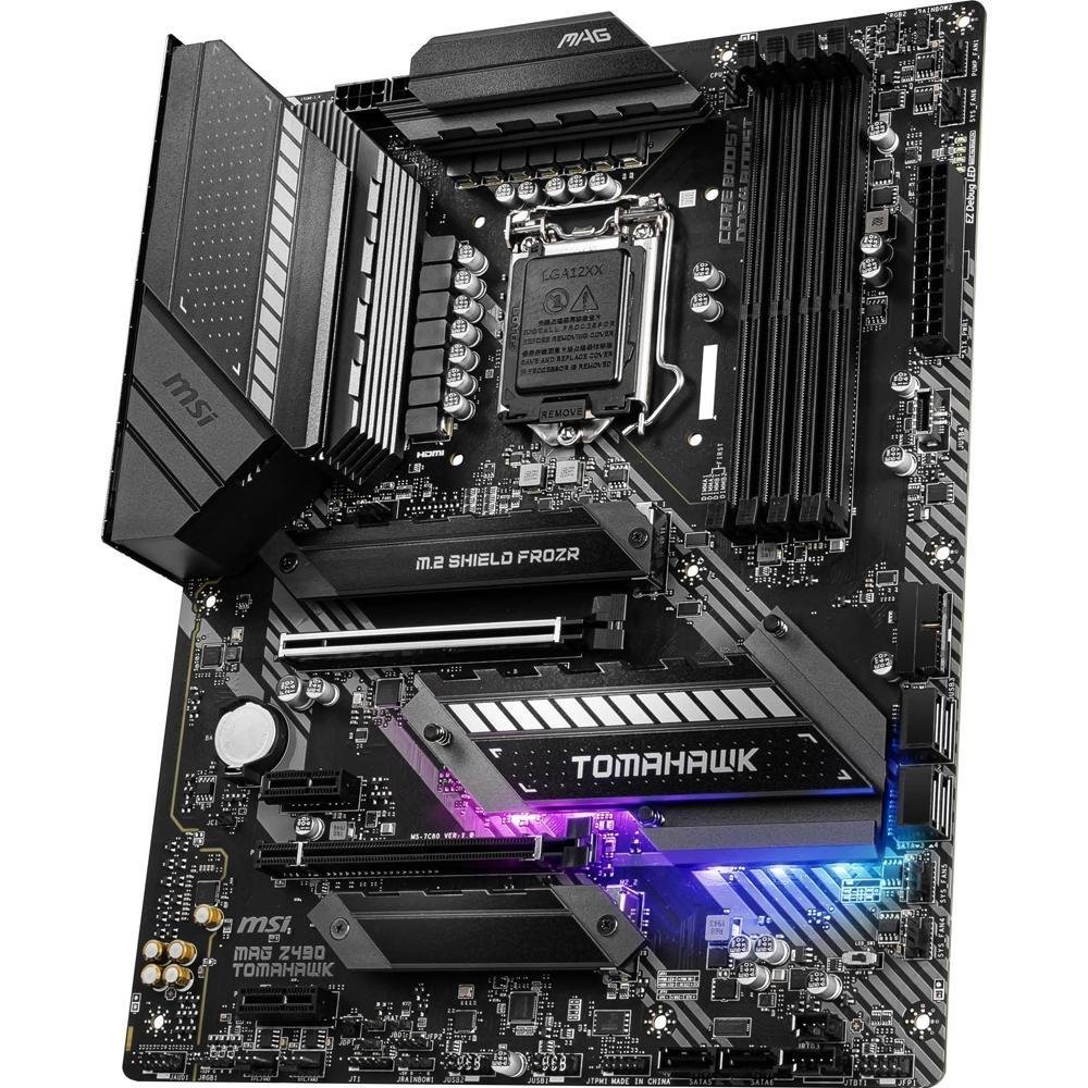 Processador Intel Core i7-10700K, LGA 1200 + Placa-mãe MSI
