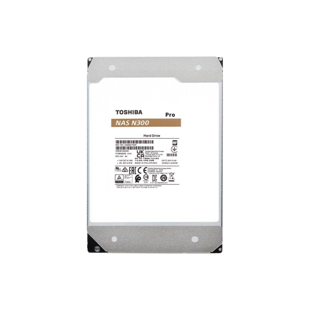 HD Toshiba 14TB N300 Pro NAS, 7200 RPM, 3.5, SATA - HDWG51EXZSTB