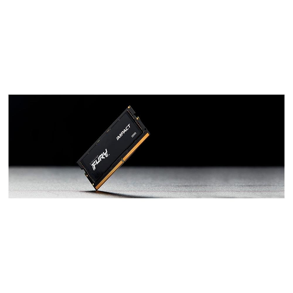 Memória RAM para Notebook Kingston Fury Impact, 16GB, 4800MHz, DDR5, CL38 - KF548S38IB-16
