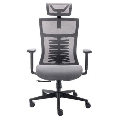 Cadeira Office Elements Vertta Pro, Até 150 kg, Reclinável, Braços 3D, Cilindro Classe 4, Cinza e Preto - 70049