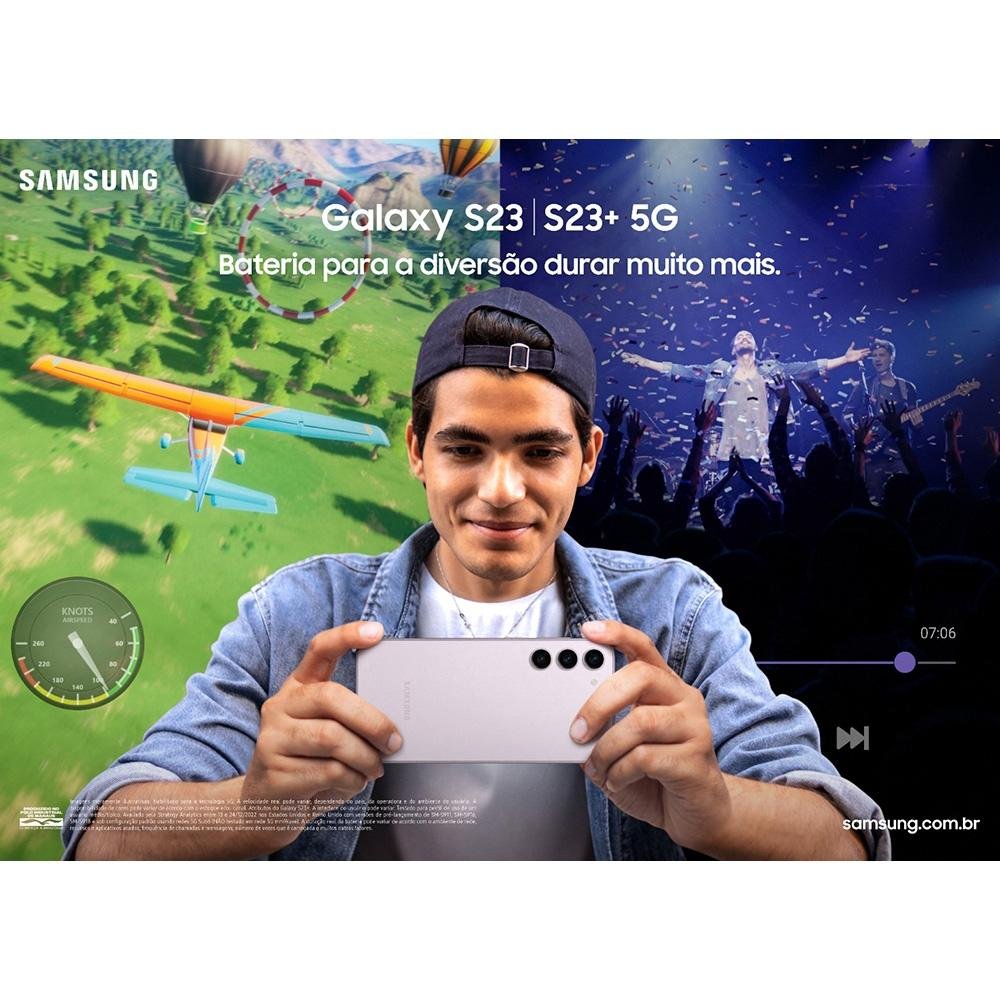 Smartphone Samsung Galaxy S23+, 5G, 512GB | KaBuM!