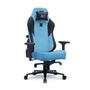 Cadeira Ergonômica DT3 Nero, Até 140kg,  Com Almofada, Reclinável, Descanso de Braço 4D, Preto e Azul  - 13548-1