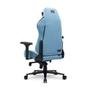 Cadeira Ergonômica DT3 Nero, Até 140kg,  Com Almofada, Reclinável, Descanso de Braço 4D, Preto e Azul  - 13548-1