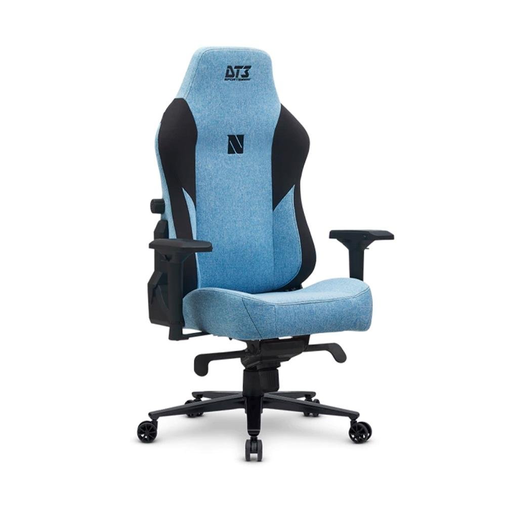 Cadeira Ergonômica DT3 Nero, Até 140kg, Com Almofada, Reclinável, Descanso de Braço 4D, Preto e Azul - 13548-1 Cadeira Ergonômica DT3 Nero, Até 140kg, Com Almofada, Reclinável, Descanso de Braço 4D, Preto e Azul - 13548-1