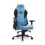 Cadeira Ergonômica DT3 Nero, Até 140kg,  Com Almofada, Reclinável, Descanso de Braço 4D, Preto e Azul  - 13548-1