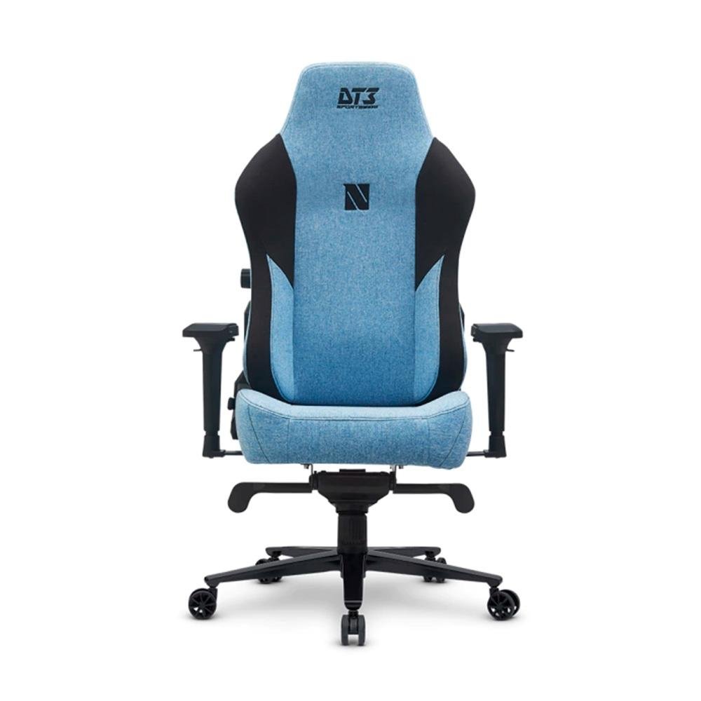 Cadeira Ergonômica DT3 Nero, Até 140kg, Com Almofada, Reclinável, Descanso de Braço 4D, Preto e Azul - 13548-1 Cadeira Ergonômica DT3 Nero, Até 140kg, Com Almofada, Reclinável, Descanso de Braço 4D, Preto e Azul - 13548-1
