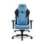 Cadeira Ergonômica DT3 Nero, Até 140kg,  Com Almofada, Reclinável, Descanso de Braço 4D, Preto e Azul  - 13548-1