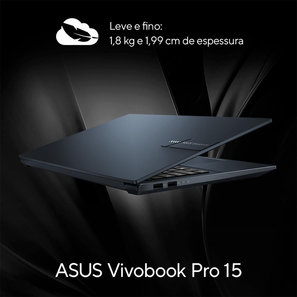 Notebook Gamer ASUS Vivobook Pro 15 | KaBuM!