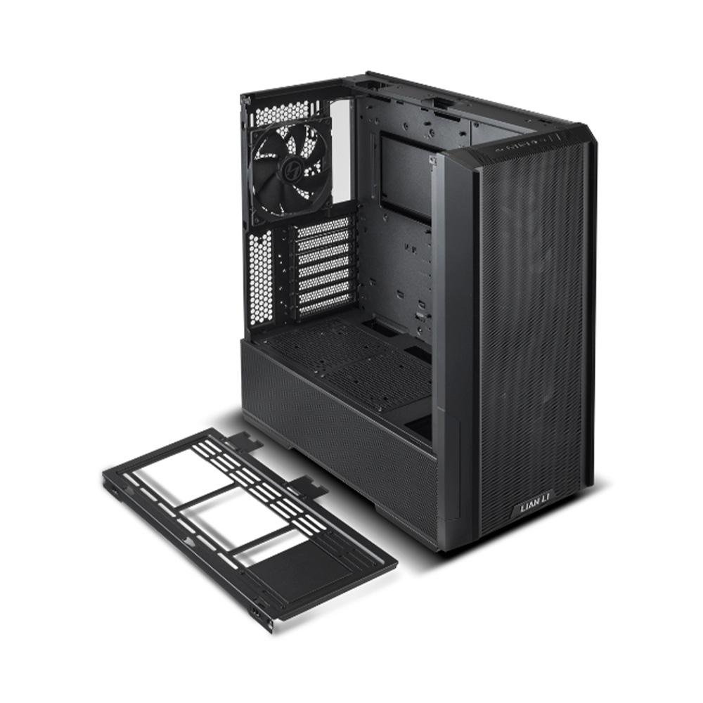 Gabinete Gamer Lancool 216, Mid Tower, E-ATX, 3x Cooler Fan, Preto - LANCOOL 216X BLACK Gabinete Gamer Lancool 216, Mid Tower, E-ATX, 3x Cooler Fan, Preto - LANCOOL 216X BLACK
