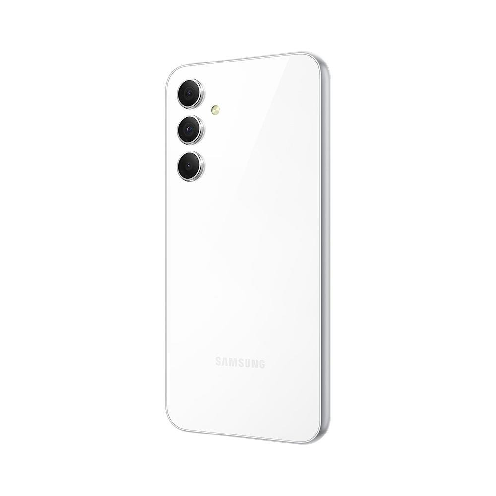 Smartphone Samsung Galaxy A54, 5G, 128GB, 8GB RAM, Octa Core, Câmera Tripla de 50MP, Tela Infinita de 6.4, Branco - SM-A546EZWLZTO Smartphone Samsung Galaxy A54, 5G, 128GB, 8GB RAM, Octa Core, Câmera Tripla de 50MP, Tela Infinita de 6.4, Branco - SM-A546EZWLZTO