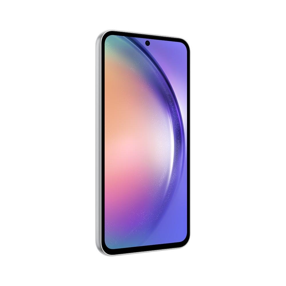 Smartphone Samsung Galaxy A54, 5G, 128GB, 8GB RAM, Octa Core, Câmera Tripla de 50MP, Tela Infinita de 6.4, Branco - SM-A546EZWLZTO Smartphone Samsung Galaxy A54, 5G, 128GB, 8GB RAM, Octa Core, Câmera Tripla de 50MP, Tela Infinita de 6.4, Branco - SM-A546EZWLZTO