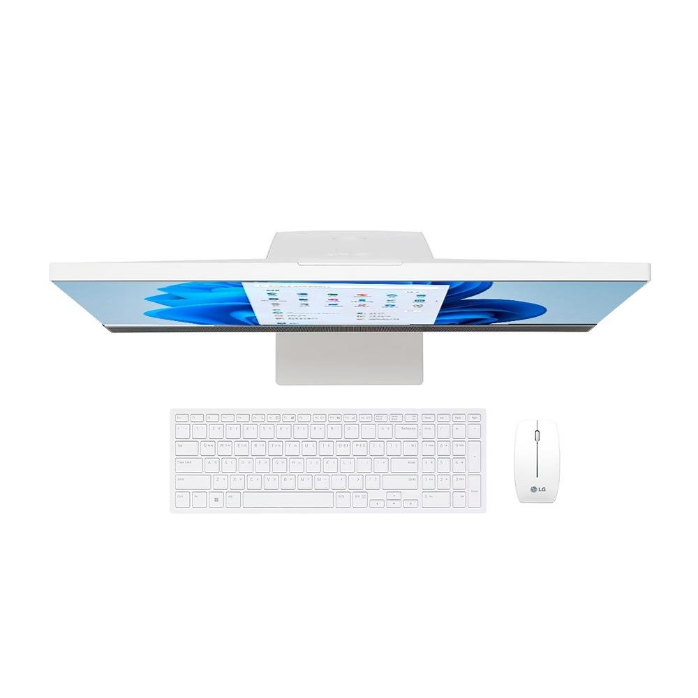 All in One LG, Intel Core i5-1235U, 8GB, SSD 256GB, Windows 11 Home, Tela de 24 IPS, Branco - 24V70Q-G.BJ51P2 All in One LG, Intel Core i5-1235U, 8GB, SSD 256GB, Windows 11 Home, Tela de 24 IPS, Branco - 24V70Q-G.BJ51P2
