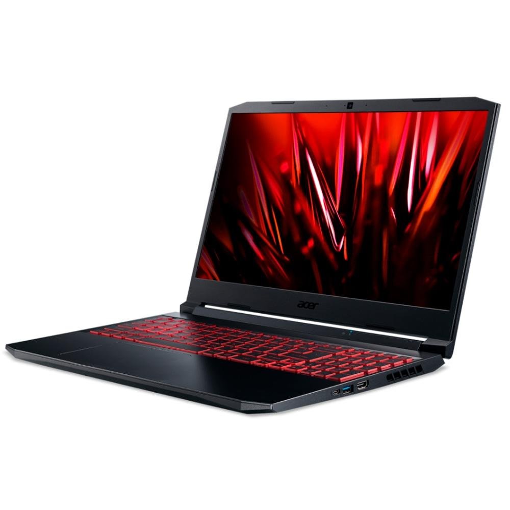 Notebook Gamer Acer NITRO 5 Intel Core i5-11400H, 8GB RAM, GeForce GTX1650, SSD 512GB, 15.6 Full HD, Linux, Preto - AN515-57-57XQ Notebook Gamer Acer NITRO 5 Intel Core i5-11400H, 8GB RAM, GeForce GTX1650, SSD 512GB, 15.6 Full HD, Linux, Preto - AN515-57-57XQ