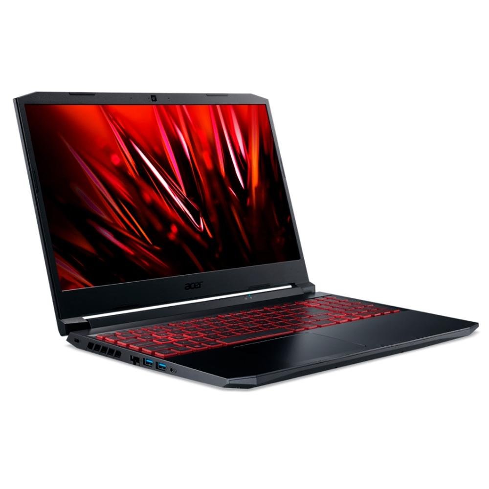 Notebook Gamer Acer NITRO 5 Intel Core i5-11400H, 8GB RAM, GeForce GTX1650, SSD 512GB, 15.6 Full HD, Linux, Preto - AN515-57-57XQ Notebook Gamer Acer NITRO 5 Intel Core i5-11400H, 8GB RAM, GeForce GTX1650, SSD 512GB, 15.6 Full HD, Linux, Preto - AN515-57-57XQ