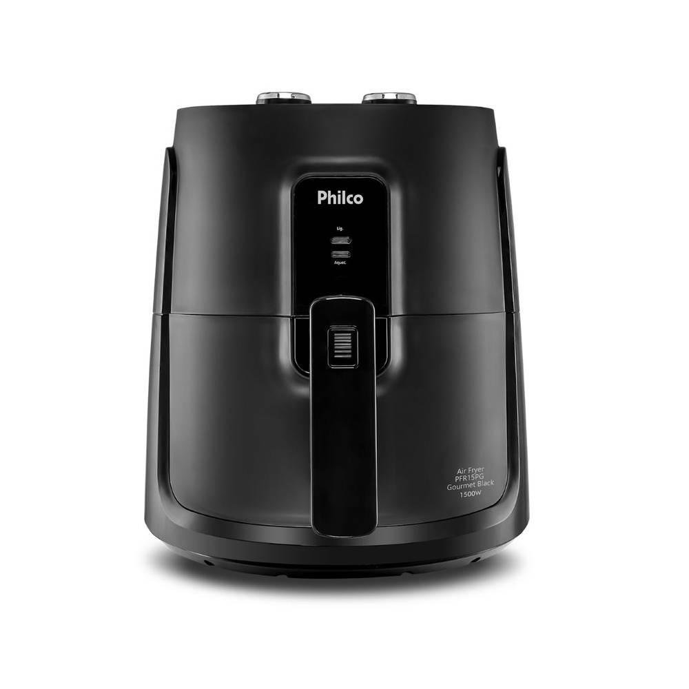 Fritadeira Air Fryer Sem Óleo Philco PFR15PG Gourmet, 4.4L, 1500W, 127V, Preto - 53801070 Fritadeira Air Fryer Sem Óleo Philco PFR15PG Gourmet, 4.4L, 1500W, 127V, Preto - 53801070