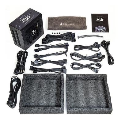 Fonte Gamer Rise Mode Zeus 850W | KaBuM!