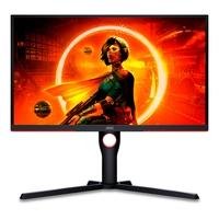 Monitor Gamer AOC 24.5", Wide, 240Hz, Full HD, 0.5ms, DisplayPort e HDMI, 119,9% sRGB, HDR 10, FreeSync Premium, VESA - 25G3ZM
