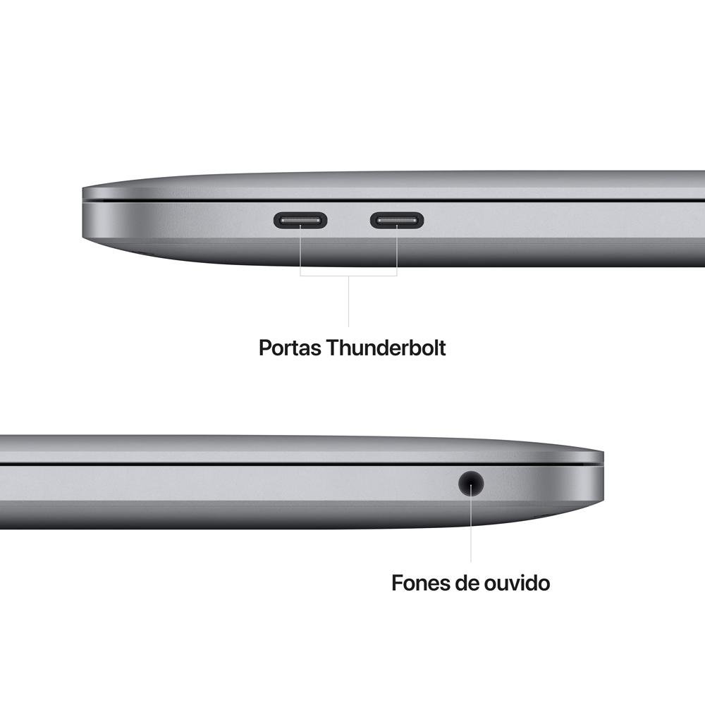 Notebook MacBook Pro Apple, Tela de Retina 13