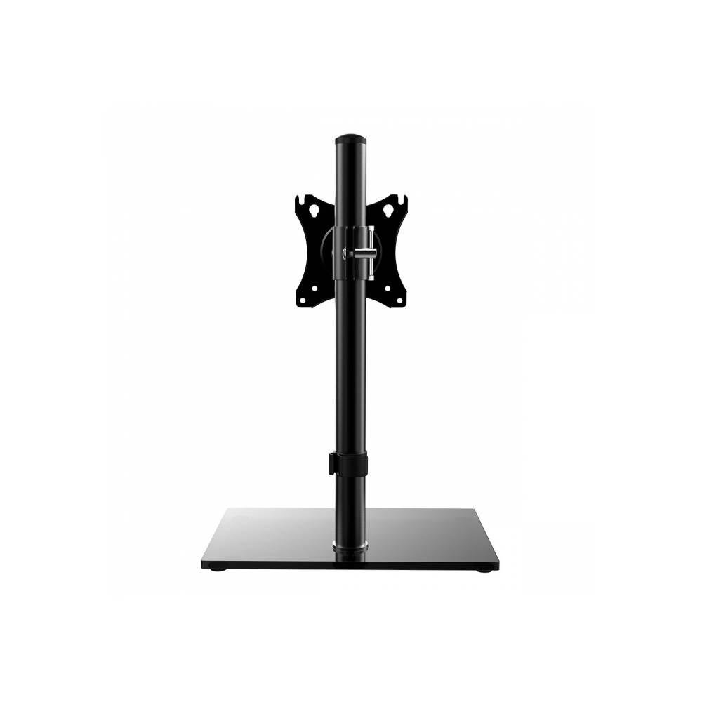 Suporte de Mesa para Monitor de 14" a 32" Vinik SM420C, com Base de Vidro e Organizador de Cabos, VESA, Preto - 152839