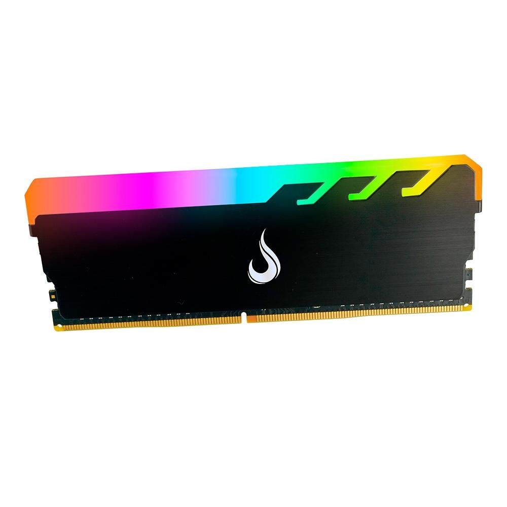 Memória RAM Gamer Rise Mode Venon, ARGB, 16GB, 3200Mhz, DDR4, CL19, Preto - RM-D4-16G-3200-RGB