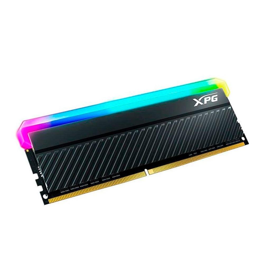 Memória XPG Spectrix D45G, RGB, 16GB (2X8GB), 3200MHz, DDR4, C16, Preto - AX4U32008G16A-DCBKD45G