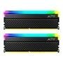 Memória XPG Spectrix D45G, RGB, 16GB (2X8GB), 3200MHz, DDR4, C16, Preto - AX4U32008G16A-DCBKD45G