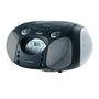 Rádio Portátil Philco - CD, MP3, USB, Aux. e FM 10W RMS Bivolt Preto/Prata - PB120N 056603044
