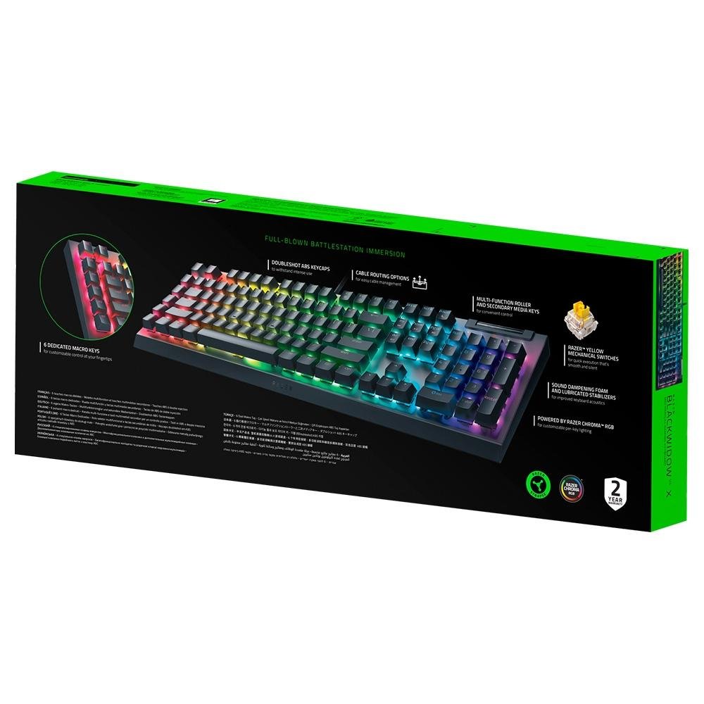Teclado Mec Gamer Razer Blackwidow V4 X | KaBuM!
