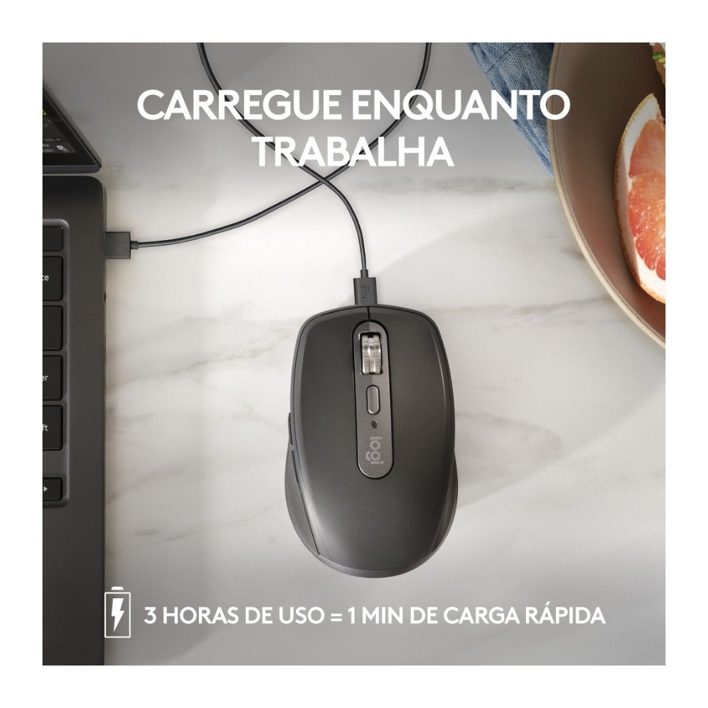 Mouse Logitech MX Anywhere 3S Grafite | KaBuM!