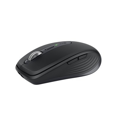 Mouse Sem Fio Logitech MX Anywhere 3S, Bluetooth, Clique Silencioso, Recarregável, Grafite - 910-006932
