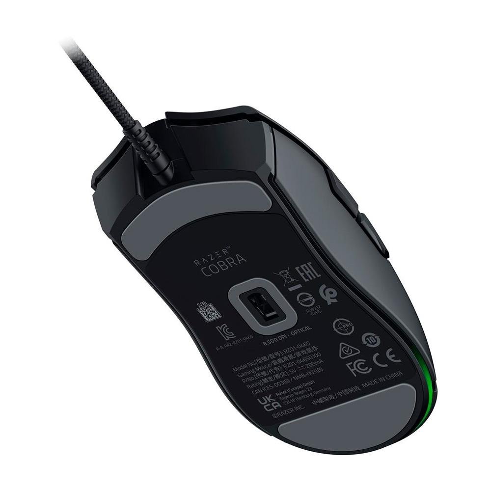 Mouse Gamer Razer Cobra, Chroma RGB, 8500 DPI, Switch Optical, Preto - RZ0104650100R3U Mouse Gamer Razer Cobra, Chroma RGB, 8500 DPI, Switch Optical, Preto - RZ0104650100R3U
