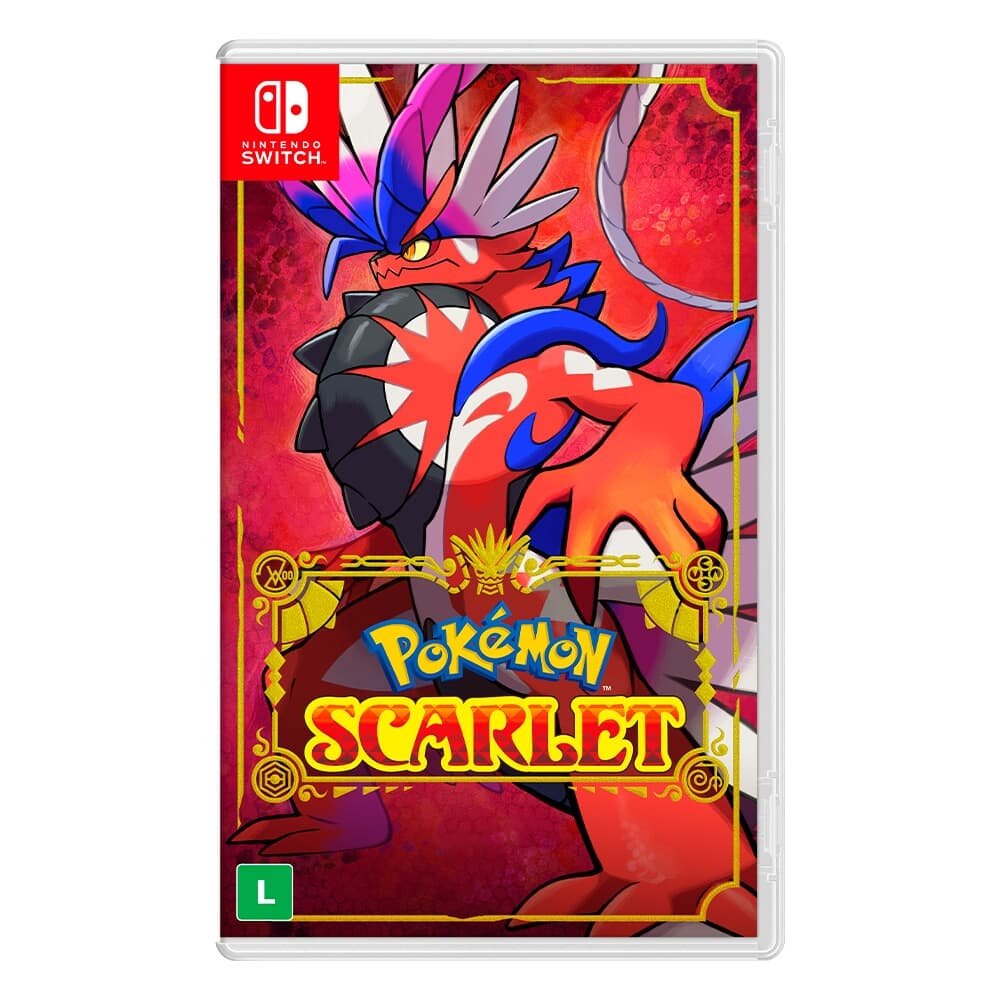 Jogo Pokemon Scarlet, Nintendo Switch - HBCPALZXA Jogo Pokemon Scarlet, Nintendo Switch - HBCPALZXA