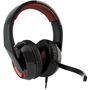 Headset Gamer Corsair HS30 Raptor P2, Stereo, Drivers 40mm, Preto/Vermelho - CA-9011121-NA